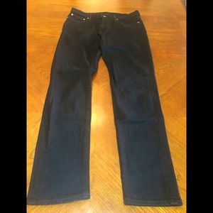 Abercrombie & Fitch Langdon Stretch Slim Black Jeans